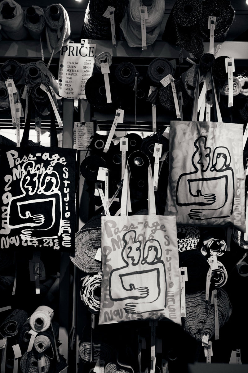 PRODUCT ISSUE「pass-age hand to hand tote」